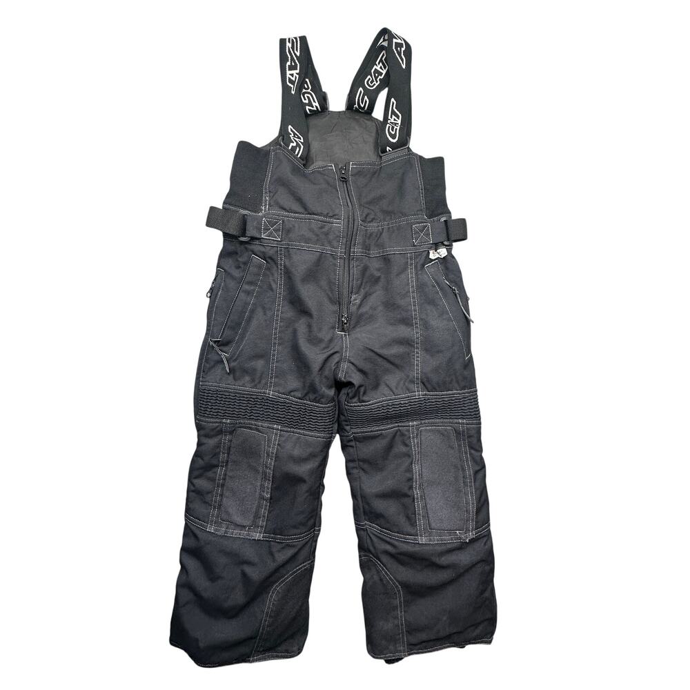 Vintage Arctic Cat Arcticwear Snowmobile Bibs Overalls Boys 6 26x18 Insulated